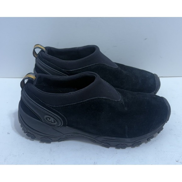 Merrell Other - Merrell Satellite Moc Mens 9 Black Slip On Comfort Casual Clogs Shoes Loafers